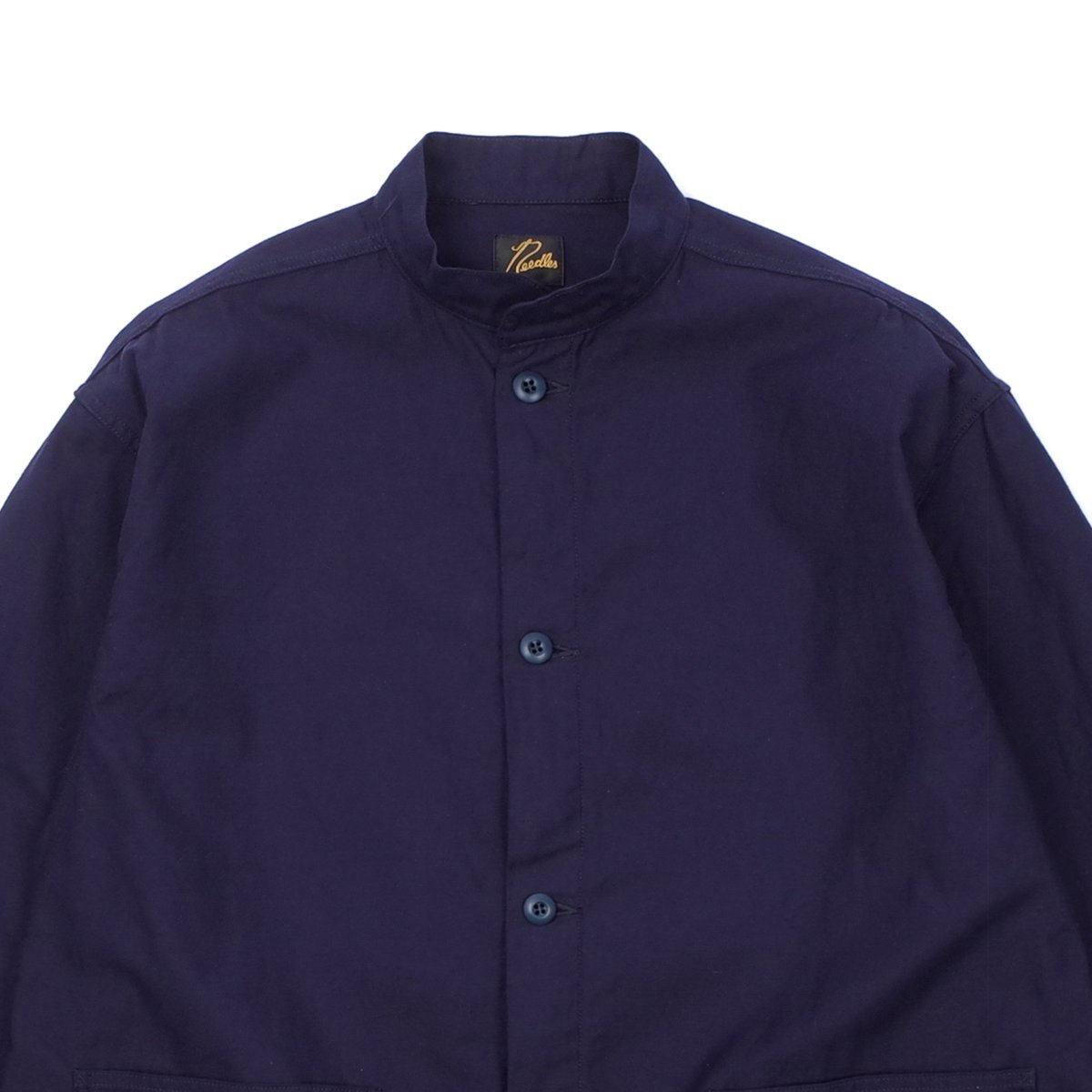 Needles Cotton Sateen S.C. Army Shirt - Navy | Garmentory