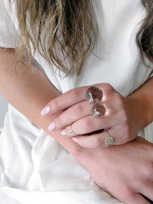 Saskia Diez Paillette Ring Saskia Diez Paillette Ring