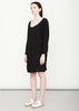 Berenik LONG SLEEVES DRESS - Black - Thumbnail 8