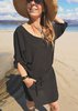 Berenik LONG SLEEVES DRESS - Black - Thumbnail 4