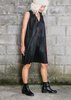 Berenik SLEEVELESS PLEATED SHIRT/DRESS SLEEVELESS - BLACK - Thumbnail 9
