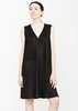 Berenik SLEEVELESS PLEATED SHIRT/DRESS SLEEVELESS - BLACK - Thumbnail 16