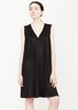 Berenik SLEEVELESS PLEATED SHIRT/DRESS SLEEVELESS - BLACK - Thumbnail 24