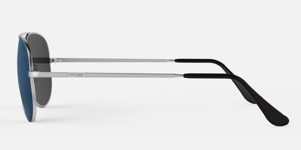 Randolph Engineering Concorde Polarised sunglasses - matt chrome/cobalt Randolph Engineering Concorde Polarised sunglasses - matt chrome/cobalt