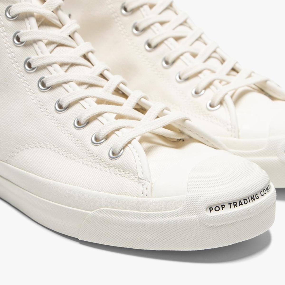 Converse x Pop Trading Company x Miffy JP Pro Hi Egret / Black - Egret-WHITE - Image 5 of 6