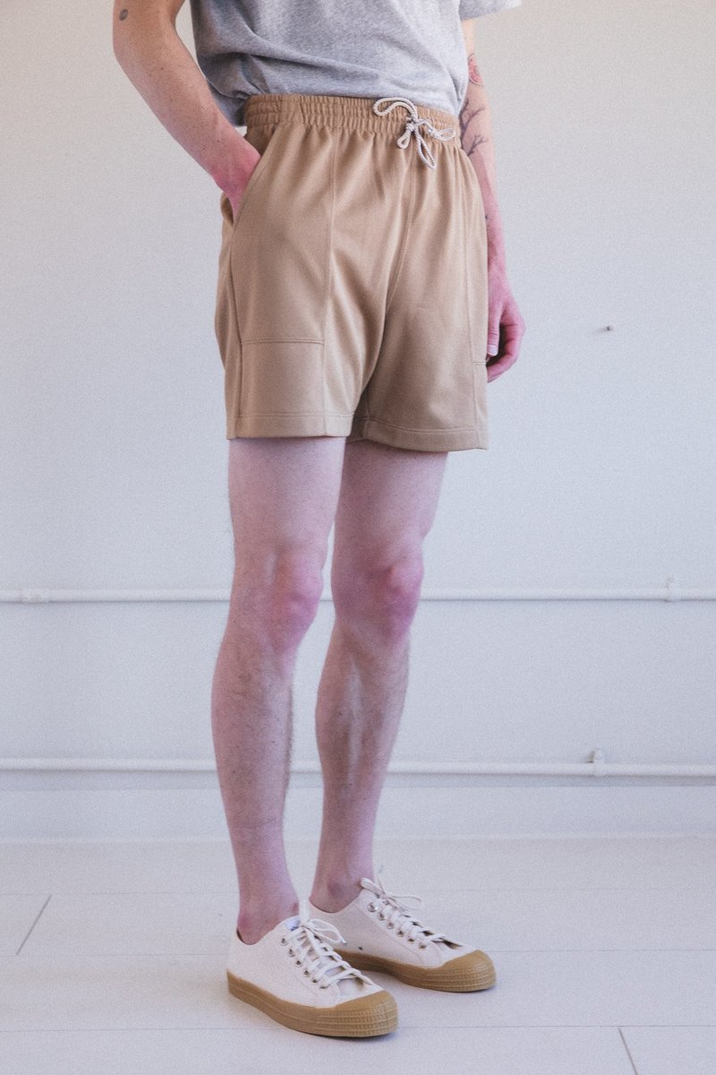 レディホワイト　LADY WHITE CO. TRACK SHORT ショーツ Lady White Co. Track Shorts - Honey | Garmentory