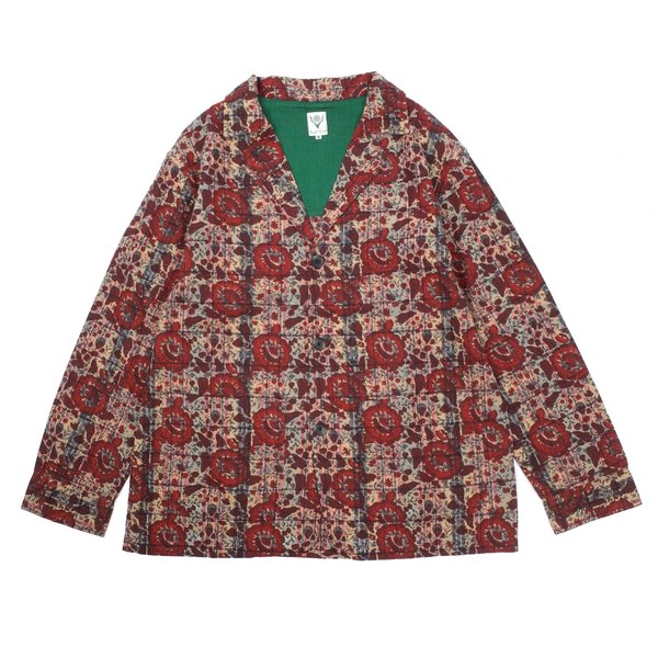 South2 West8 PEN JACKET - BATIK OVERPRINT | Garmentory