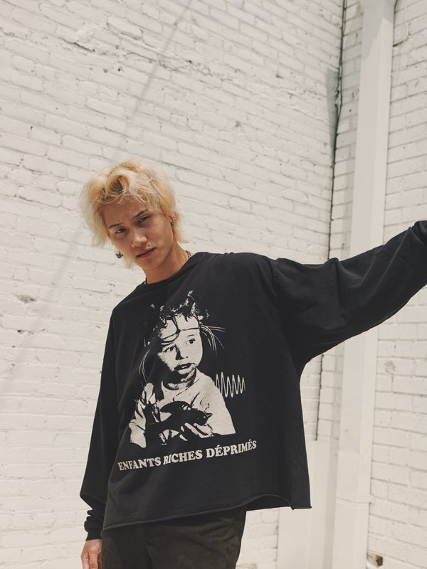 Enfants Riches Deprimes Shock Therapy Long Sleeve T-Shirt - Faded