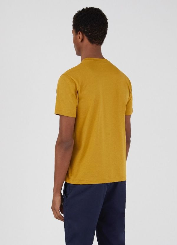 Sunspel Organic Cotton Riviera T-shirt - Ochre Melange Sunspel Organic Cotton Riviera T-shirt - Ochre Melange