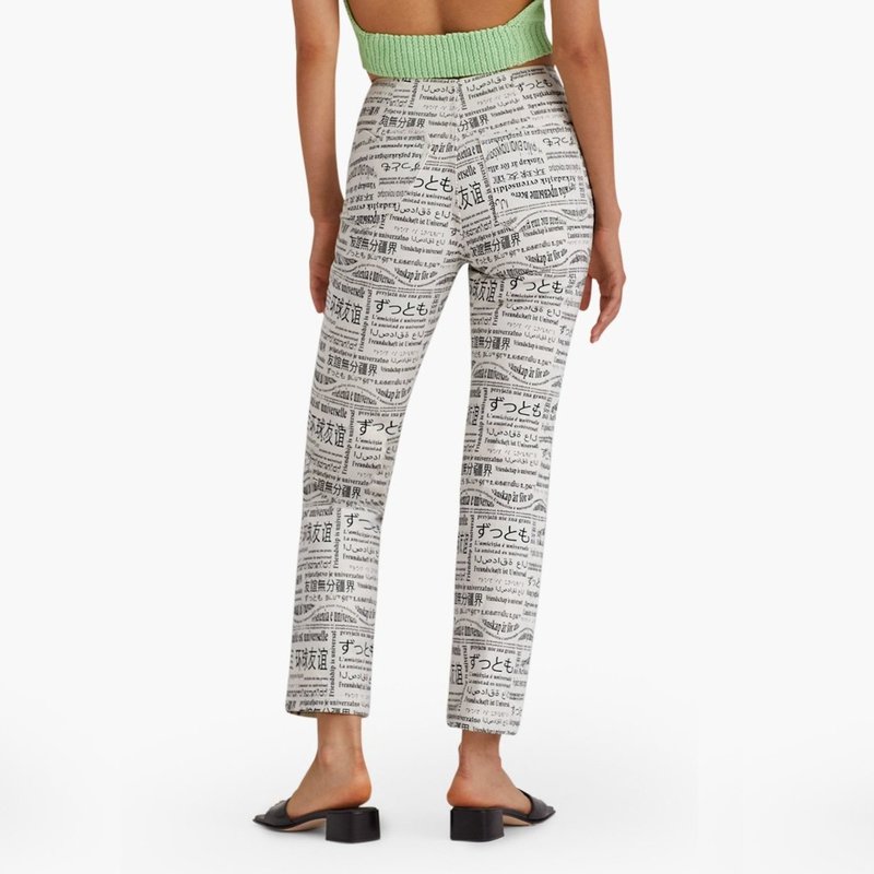 Paloma Wool Bubba Pant - Universal Friendship Print | Garmentory