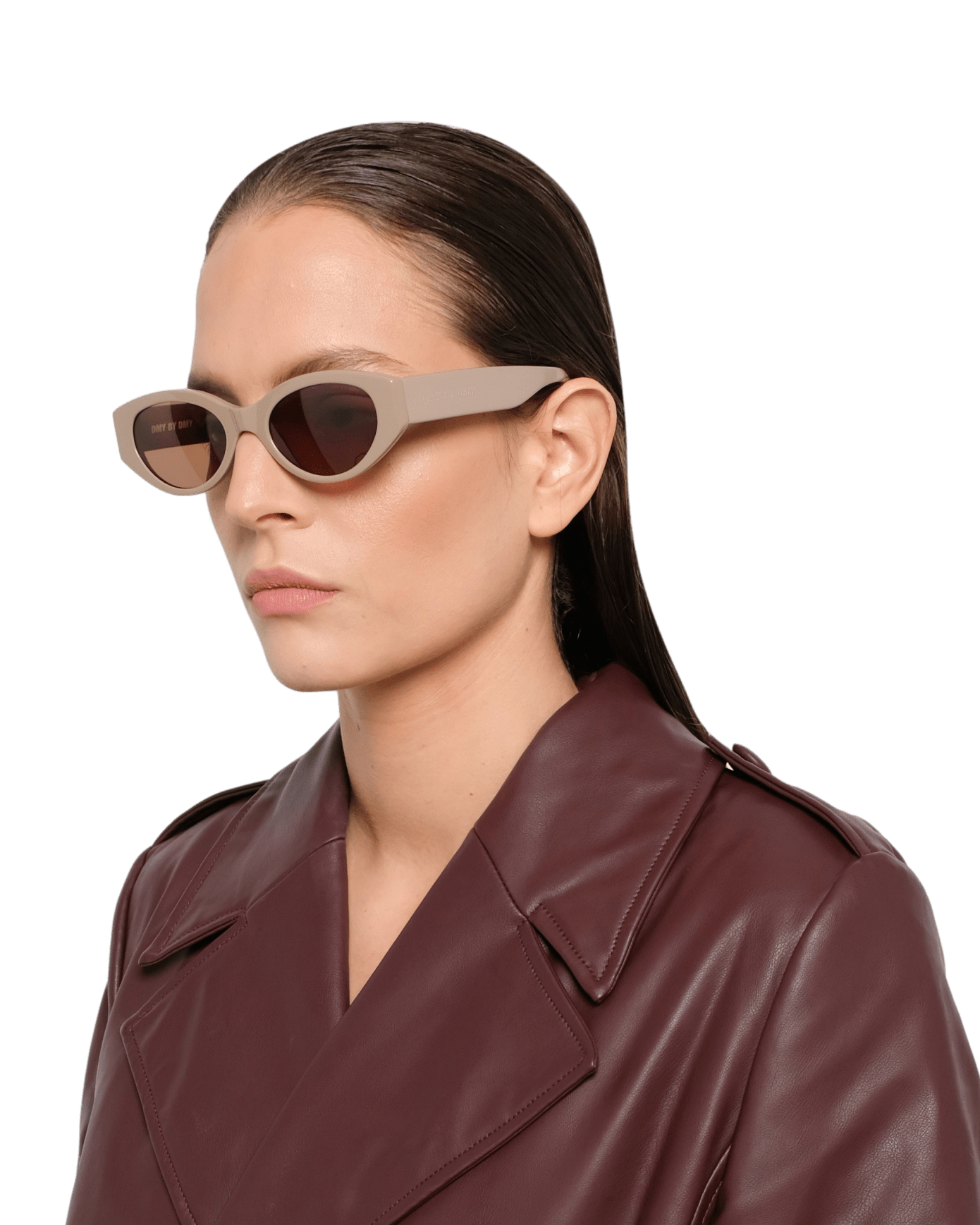 DMY by DMY Quinn eyewear - Solid Sand | Garmentory display picture 3
