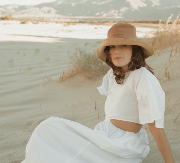 Freya Reversible Hazel Bucket Hat 
