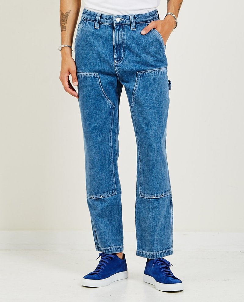 Stussy Denim Work Pant - blue | Garmentory