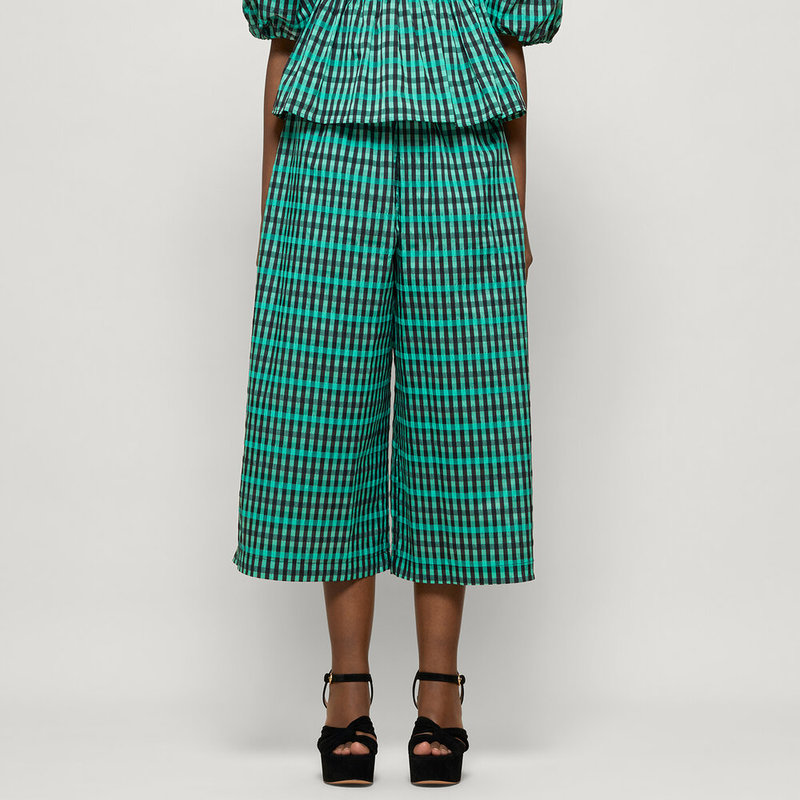 Baum und Pferdgarten Nobi Trousers - Gumdrop Green Check