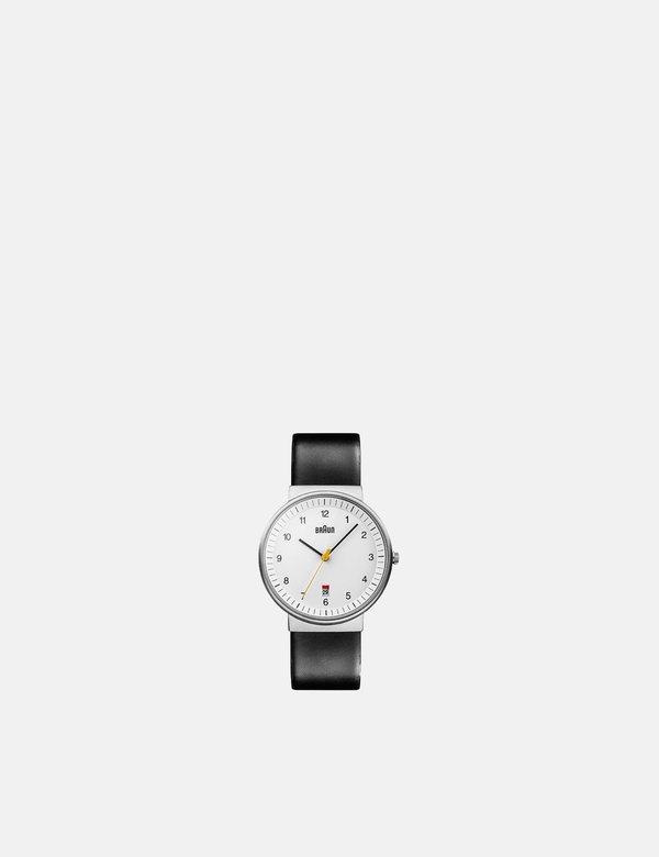 braun watch black