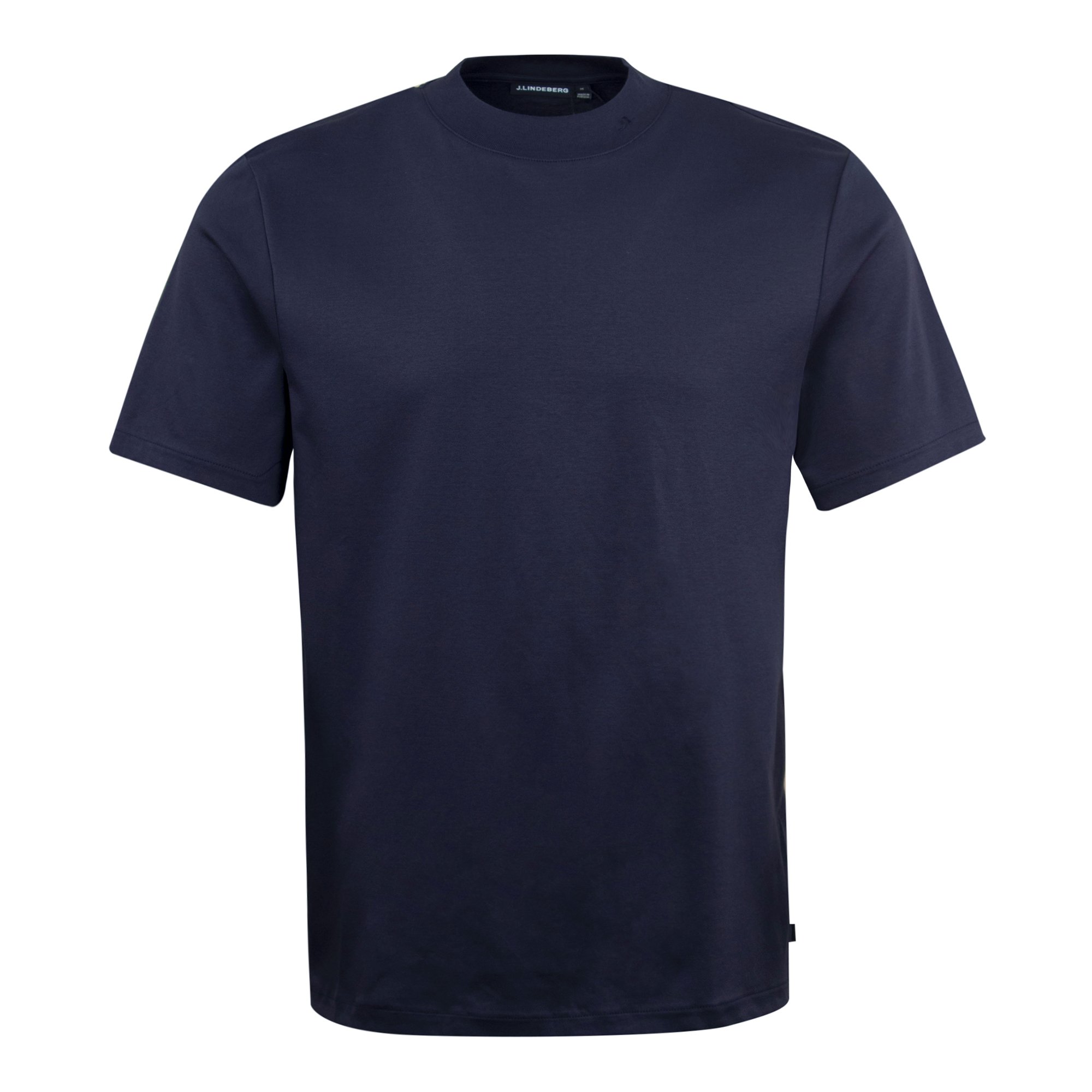 J.LINDEBERG| (Ace Mock Neck T-Shirt (FMJT13261-9999)) J Lindeberg Ace Mock Neck T-Shirt - Navy | Garmentory