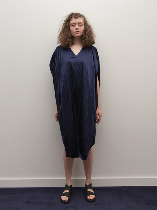Rowena Sartin Scarf Rectangle Dress with Neck Tie Rowena Sartin Scarf Rectangle Dress with Neck Tie