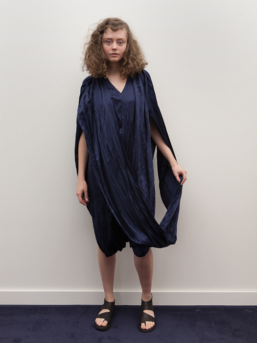 Rowena Sartin Scarf Rectangle Dress with Neck Tie Rowena Sartin Scarf Rectangle Dress with Neck Tie