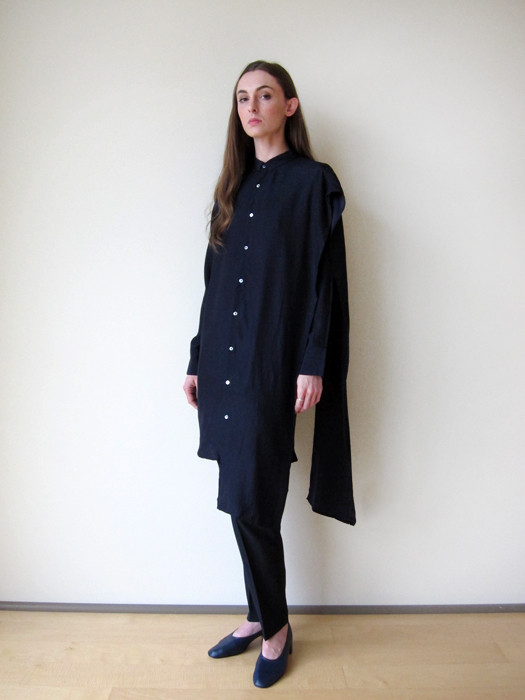 Ffixxed Scarf Shirt Dress Ffixxed Scarf Shirt Dress