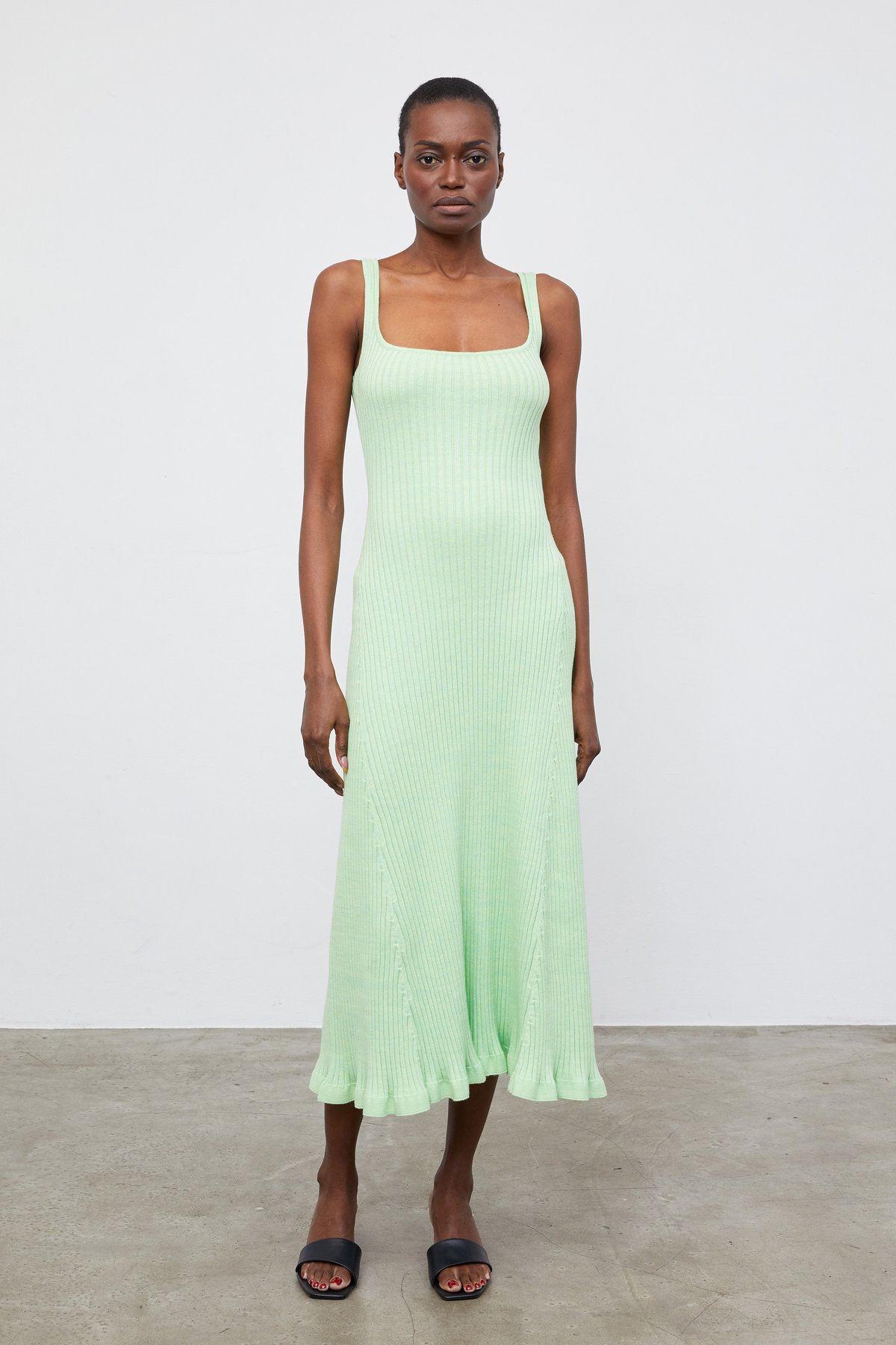 anna quan ribbed dress $360 Anna Quan Women's Pink Rachael Mini Sweater Dress Size AU 14