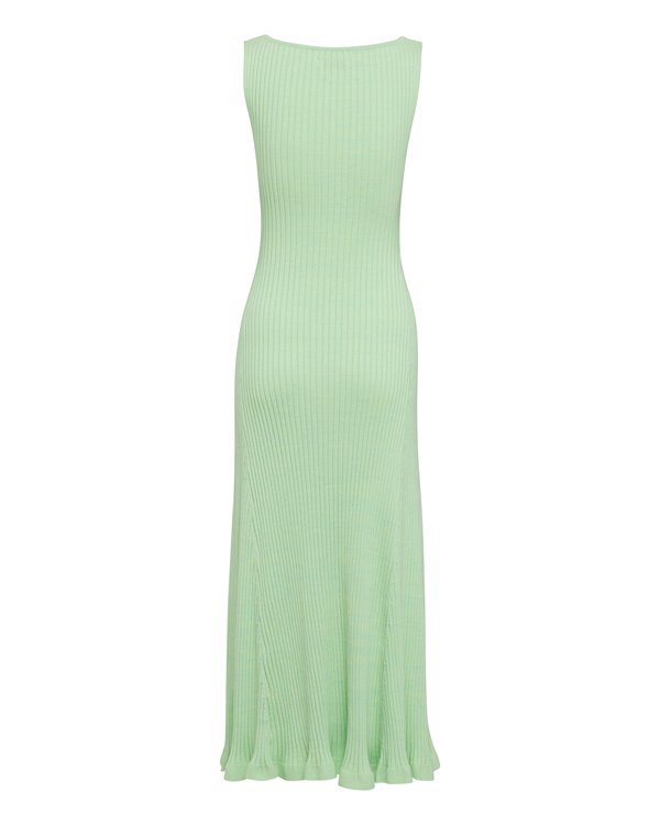 slim fit dress slacks Mew Mews Hailey Strapless Cutout Draped Maxi Dress in Green