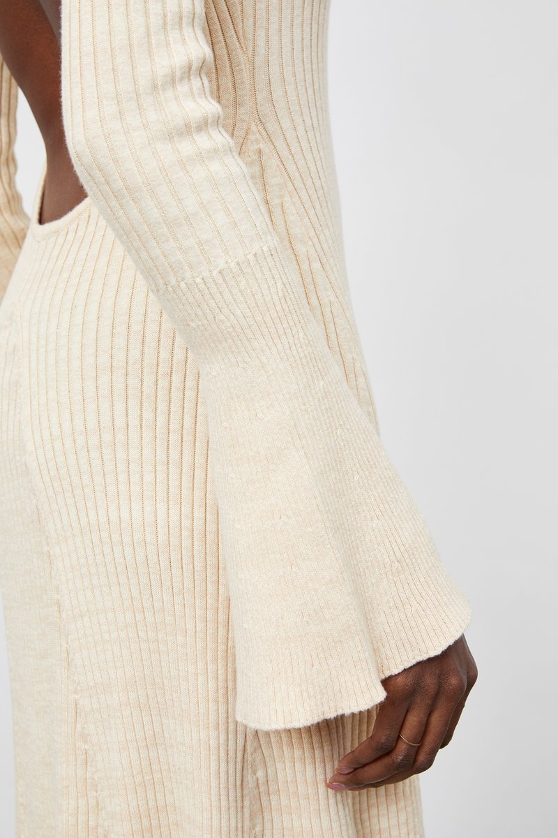 anna flare sleeve knit dress Meshki ANNA Flare Sleeve Knit Dress – Clutch main image 1