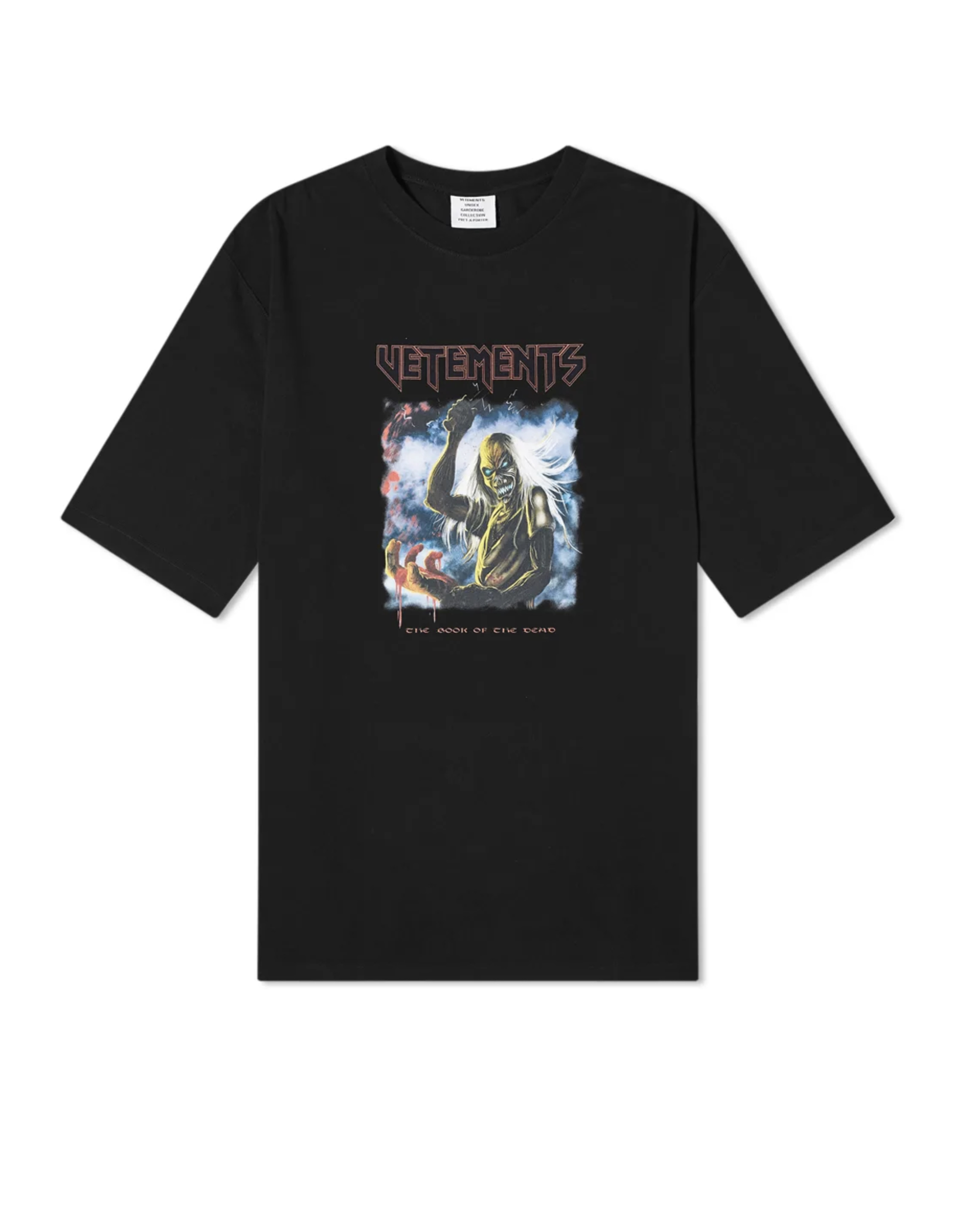 VETEMENTS Oversize The Book Of Dead T-shirt | Garmentory