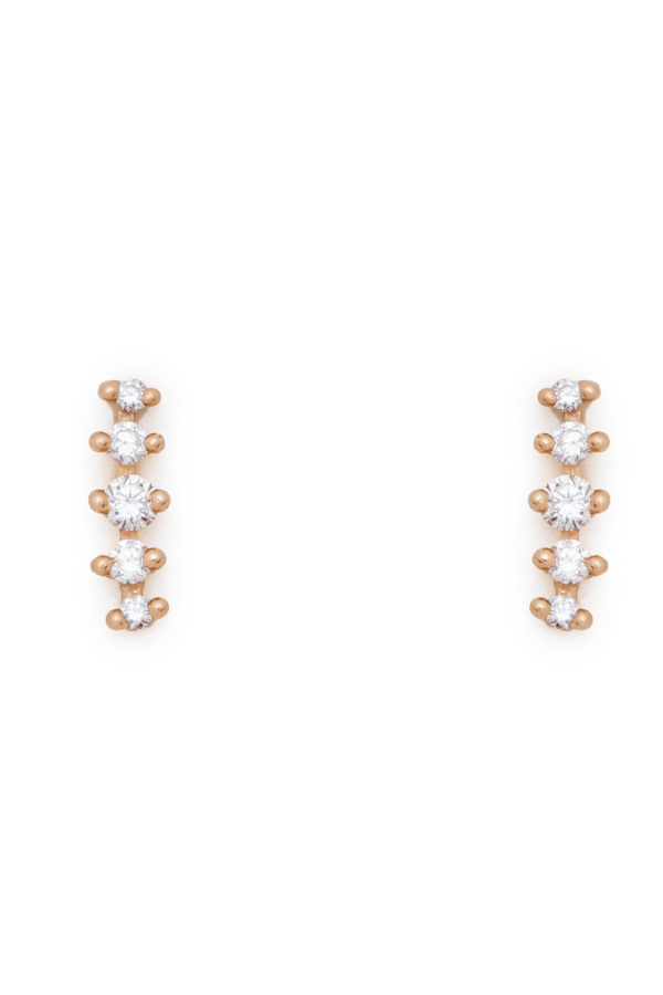Valley Rose Meissa Ear Climbers EARRINGS - Diamonds Valley Rose Meissa Ear Climbers EARRINGS - Diamonds