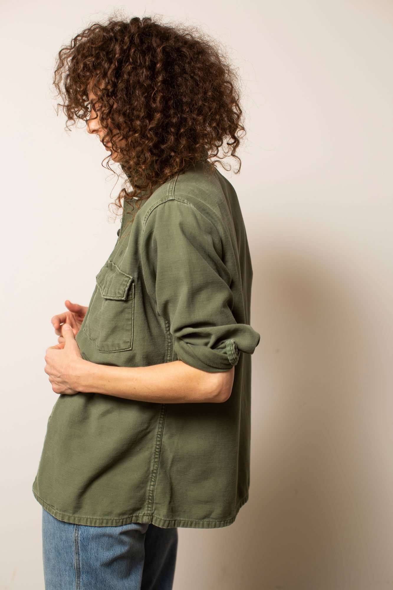 Vintage Military Button Up Garmentory