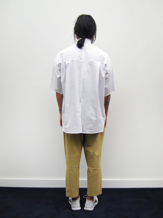 Unisex Eckhaus Latta Short Sleeve Button Down Unisex Eckhaus Latta Short Sleeve Button Down