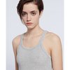 RE/DONE Ribbed Tank - Heather Grey - Thumbnail 4