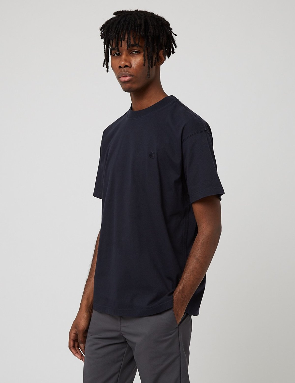 Carhartt-WIP Sedona T-Shirt Dark Navy Blue Garmentory