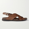 PAUL SMITH Chandler Leather Sandals - DARK BROWN - Thumbnail 2