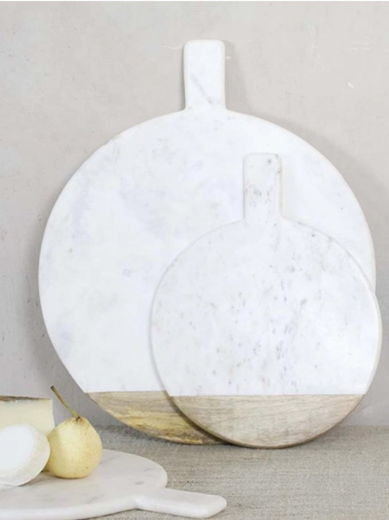 Nkuku Small Bwari Round Marble Board - Thumbnail 2