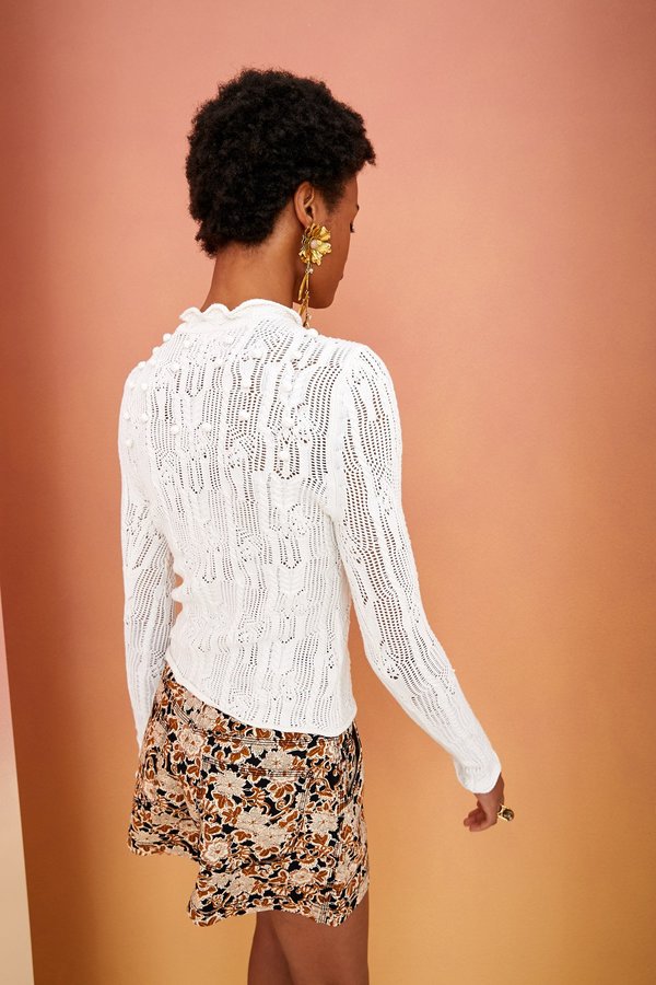 Ulla Johnson Celeste Pullover - Creme 