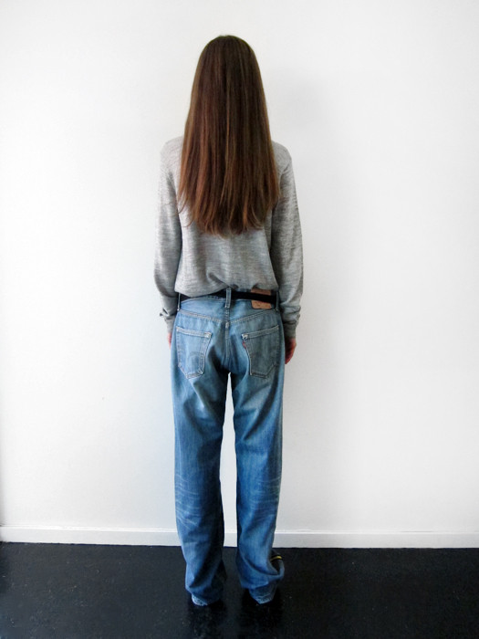 Unisex BLESS Sidestripes Jeans, 35 Unisex BLESS Sidestripes Jeans, 35