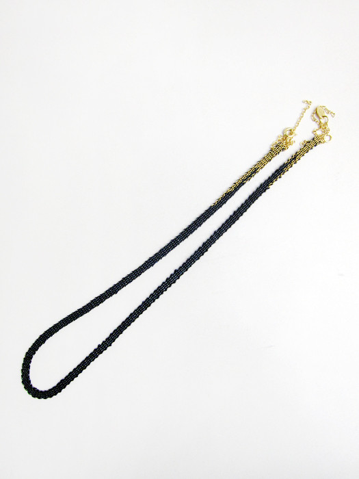 17 by Stephanie Schneider Silk and Sterling Necklace 17 by Stephanie Schneider Silk and Sterling Necklace