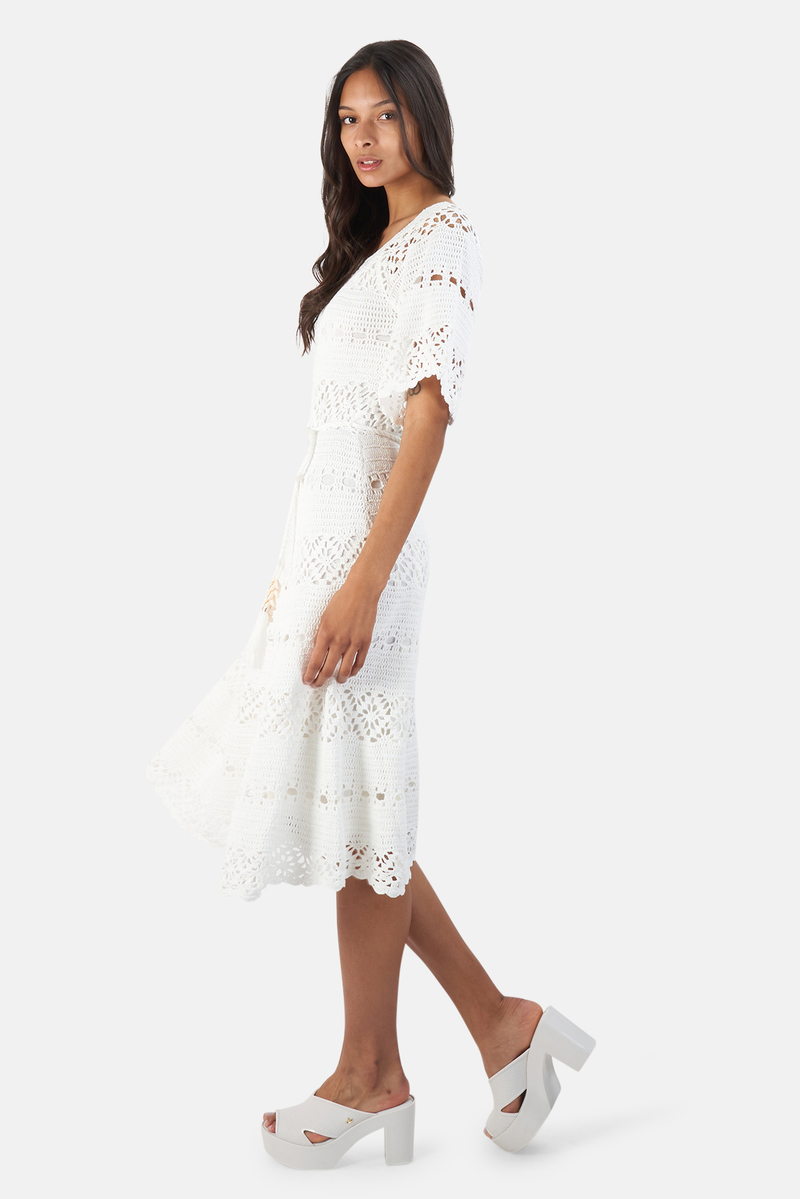 zimmermann cassia crochet dress Zimmermann Cassia Crochet Dress