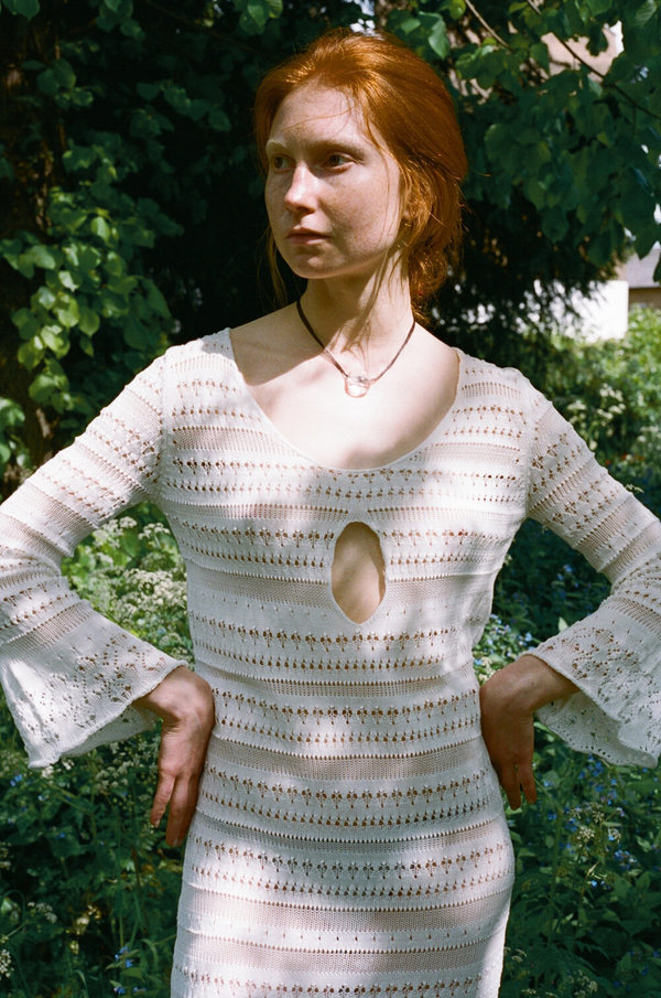 【関税込み】Gimaguas ホワイト Bridget フーディ GIMAGUAS Brigitte Dress - White | Garmentory