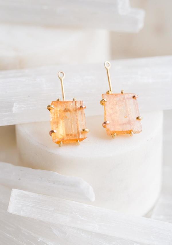 Variance Objects Imperial Topaz Drops - 14KT-18KT Gold Variance Objects Imperial Topaz Drops - 14KT-18KT Gold