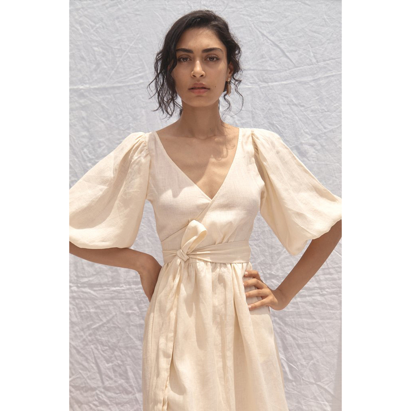 All That Remains Lia Dress - Bone