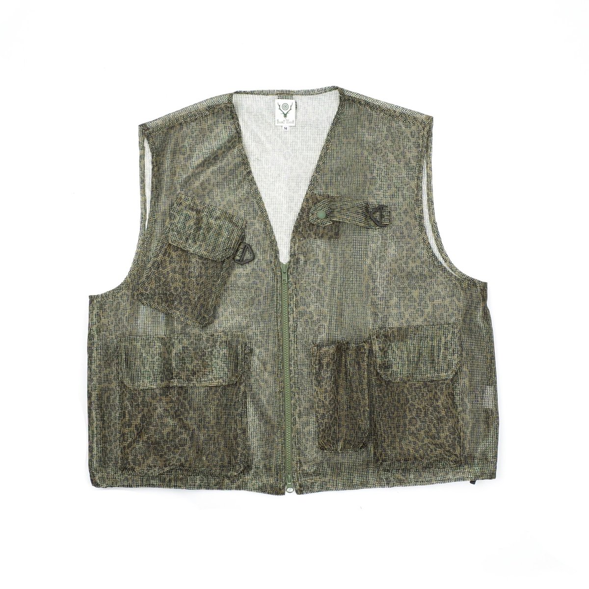 South2 West8 HEAVYWEIGHT MESH BUSH TREK VEST - LEOPARD | Garmentory