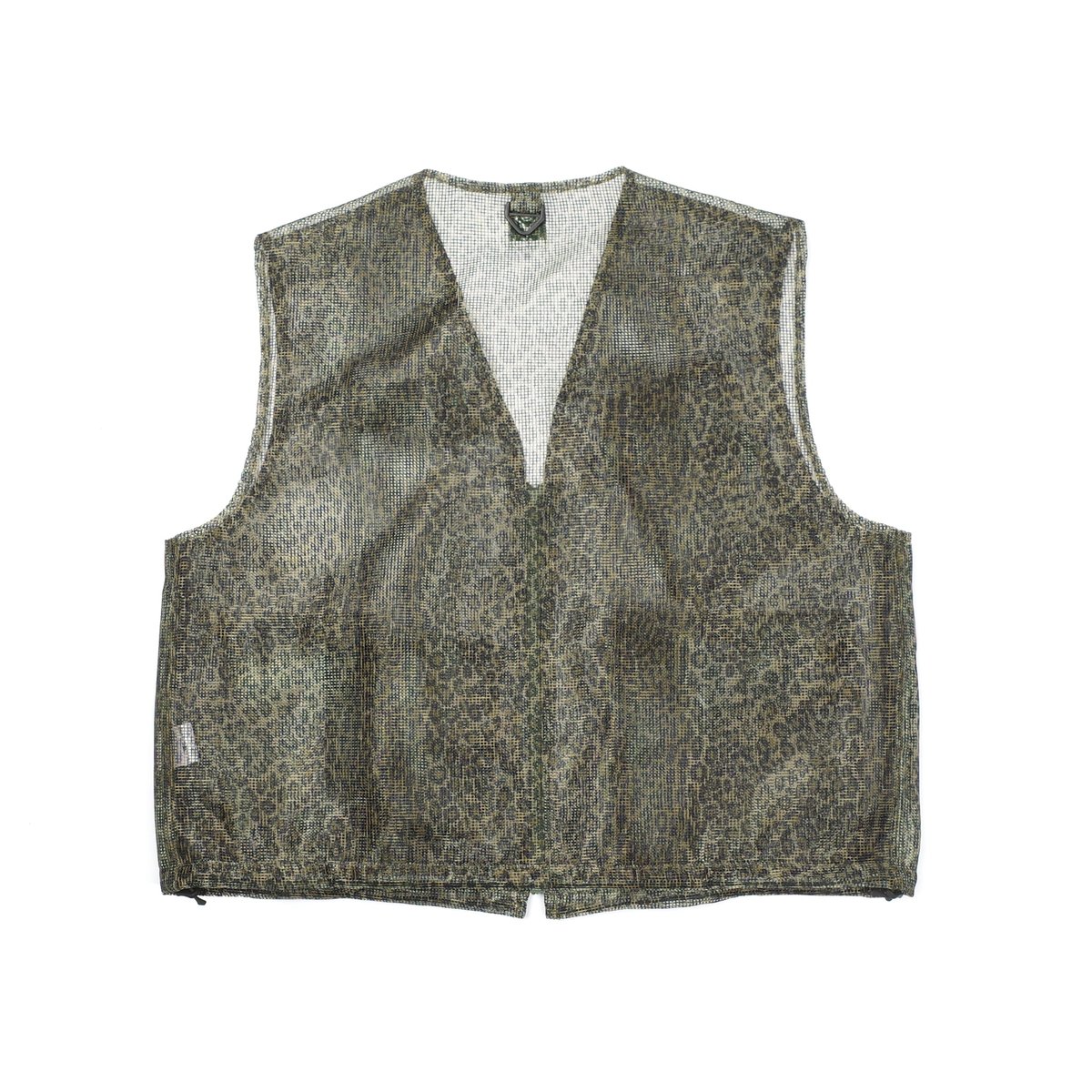 South2 West8 HEAVYWEIGHT MESH BUSH TREK VEST - LEOPARD