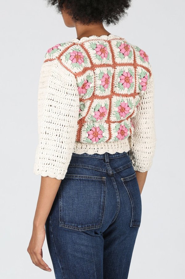 Tach Clothing Nuria Crochet Cardigan Garmentory