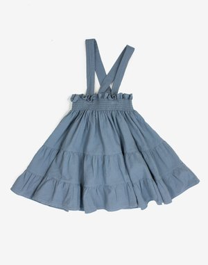 Kids Noble Organic Fia Dress - Blue Moon Kids Noble Organic Fia Dress - Blue Moon