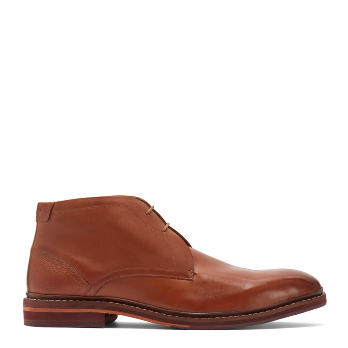 Ted Baker Tan Leather Chukka Boots Tan Leather Brogue Chukka Ankle Boots | Waldem | Ted Baker UK main image 4
