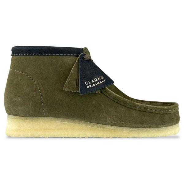 Clarks Wallabee Boot - Olive Interest | Garmentory