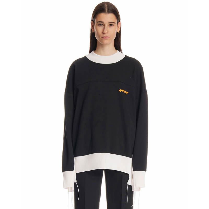 トップス AMBUSH PANEL FLEECE SWEATSHIRT Ambush Panel Fleece Sweatshirt | Garmentory