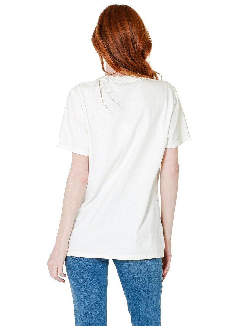 Maison Kitsune Double Fox Head Patch Classic Tee - Latte