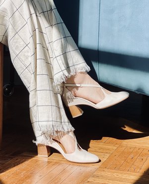 Coclico Odile Heel - ecru Coclico Odile Heel - ecru